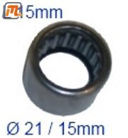 gearbox-manual crank spigot bearing  (pilot bearing)  OHC 1,6-2,0i  46-57kW  (21,0 x 15,0 mm)