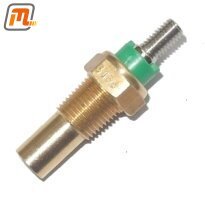 water temperature sensor OHV 1,3l & 1,3i  44kW  (green marked, in cylinder head)