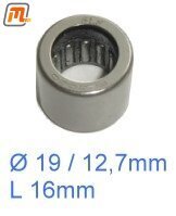 gearbox-manual crank spigot bearing  (pilot bearing)  V6 1,8-2,6l  (19,0 x 12,7 mm)