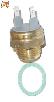 switch automatic choke in cooling water outlet neck V6 2,0-2,8l  (2 pins, M22)