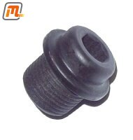 rear axle - differential cover oil drain plug  (only 4WD, magnetic)